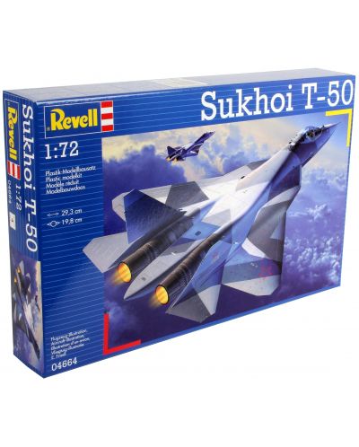 Сглобяем модел на военен самолет Revell - Sukhoi T-50 (04664) - 7