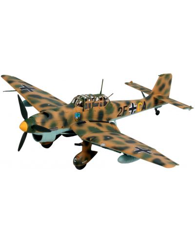 Сглобяем модел на военен самолет Revell Junkers - Ju 87 B-2 / R-2 Stuka (04620) - 1