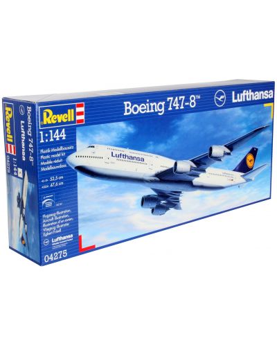 Сглобяем модел на самолет Revell - Boeing 747-8 LUFTHANSA (04275) - 3