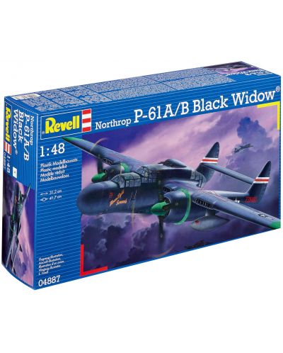 Сглобяем модел на военен самолет Revell - P - 61A/B Black Widow - сглобяем модел (04887) - 9