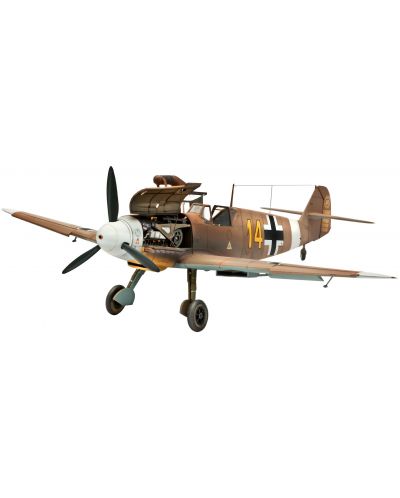 Сглобяем модел на военен самолет Revell Messerschmitt - Bf109 F-2/4 (04656) - 1