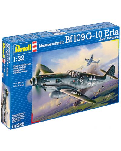 Сглобяем модел на самолет Revell - Modellbausatz  Bf109 G-10 Erl (04888) - 2
