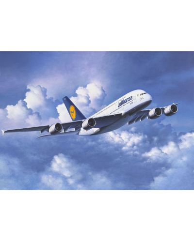 Сглобяем модел на самолет Revell - Airbus A380 Lufthansa (04270) - 2