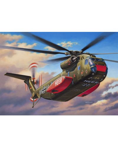 Сглобяем модел на хеликоптер Revell - CH-53 G Heavy Transport Helicopter (04858) - 3