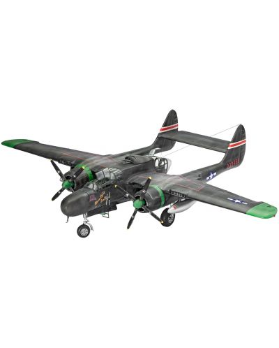 Сглобяем модел на военен самолет Revell - P - 61A/B Black Widow - сглобяем модел (04887) - 1