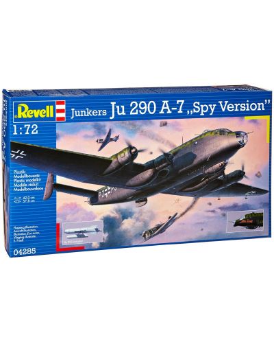 Сглобяем модел на военен самолет Revell - Junkers Ju 290 A-7 (04285)