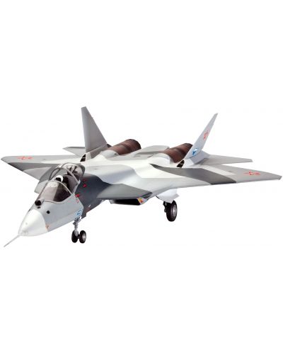 Сглобяем модел на военен самолет Revell - Sukhoi T-50 (04664) - 1