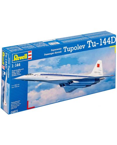 Сглобяем модел на самолет Revell - Supersonic Passenger Aircraft Tupolev Tu-144D (04871) - 3