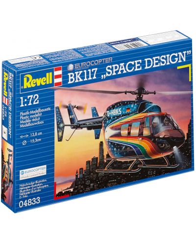 Сглобяем модел на хеликоптер Revell - BK-117 Space (04833) - 3