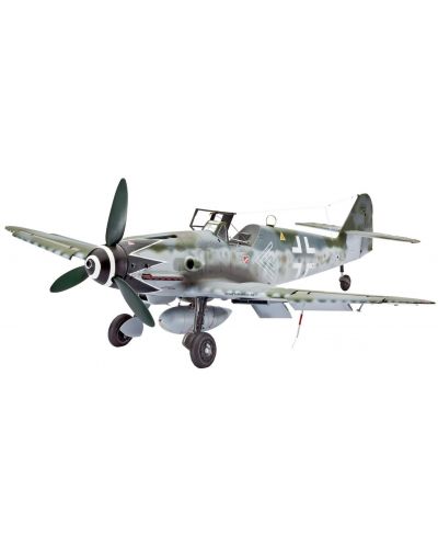 Сглобяем модел на самолет Revell - Modellbausatz  Bf109 G-10 Erl (04888) - 1