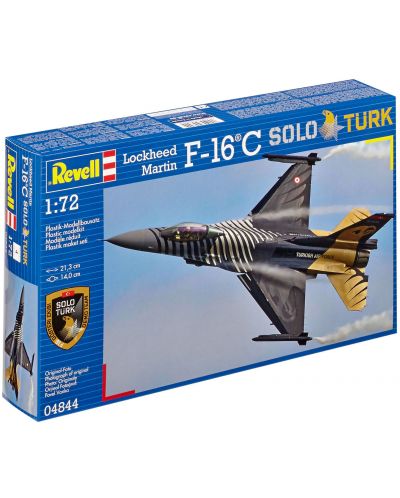 Сглобяем модел на военен самолет Revell - F-16 C Solo Turk (04844) - 2