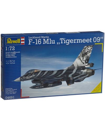 Сглобяем модел на изтребител Revell - F-16 Mlu Tigermeet 2009 (04691) - 1