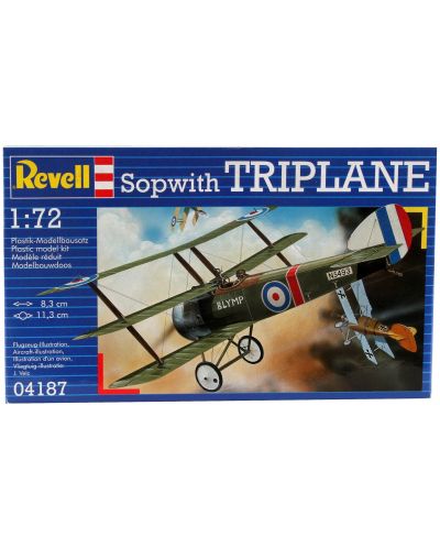 Сглобяем модел на военен самолет Revell - Sopwith Triplane (04187) - 6