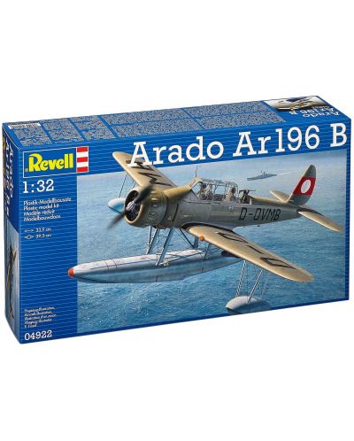 Сглобяем модел на военен самолет Revell - Arado Ar196B (04922) - 3