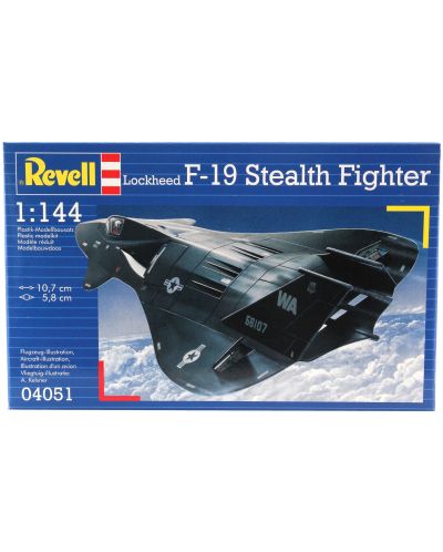 Сглобяем модел на изтребител Revell - F-19 Stealth Fighter (04051) - 4
