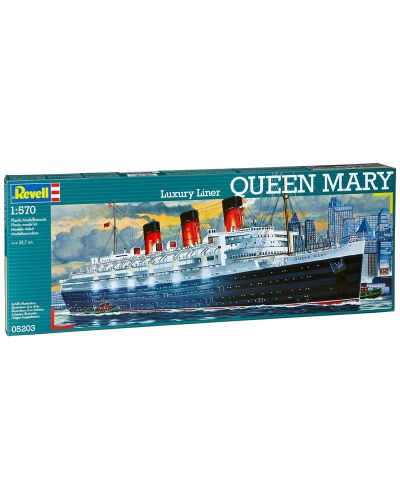 Сглобяем модел на пътнически кораб Revell - Queen Mary (05203) - 3