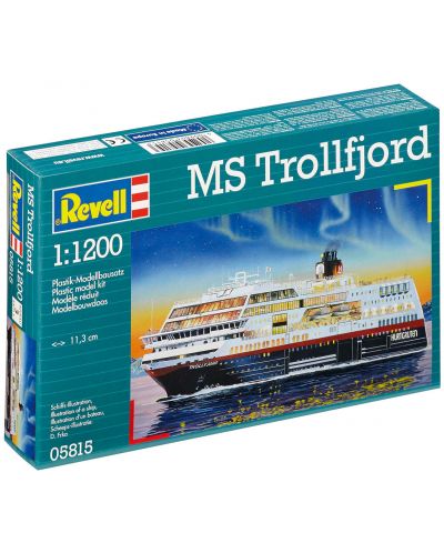 Сглобяем модел на кораб Revell - MS Trollfjord (05815) - 3