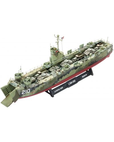 Сглобяем модел на десантен кораб Revell - U.S. Navy Landing Ship Medium (LSM) (05123) - 1