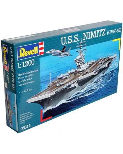 Сглобяем модел на военен кораб Revell - U.S.S. Nimitz (CVN-68) (05814) - 3