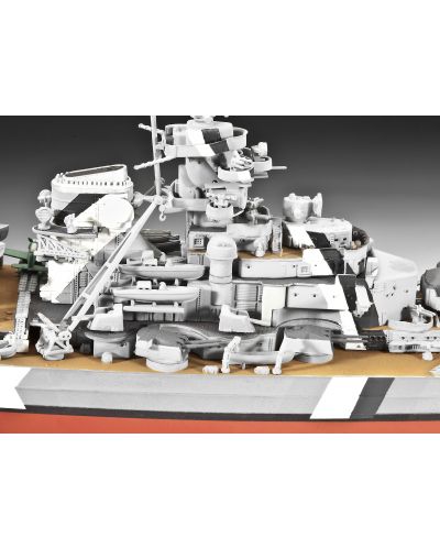 Сглобяем модел на военен кораб Revell - Battleship BISMARCK (05098) - 3