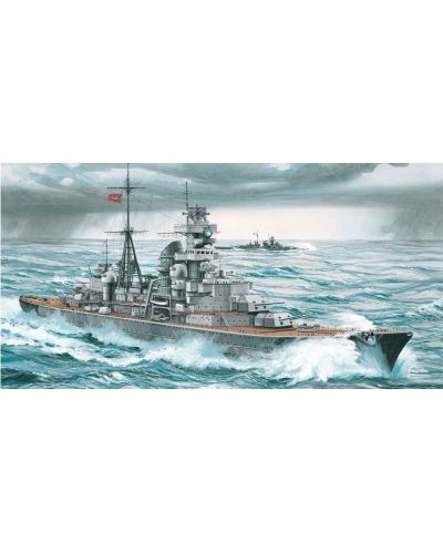 Сглобяем модел на военен кораб Revell - German Heavy Cruiser PRINZ EUGEN (05050) - 2