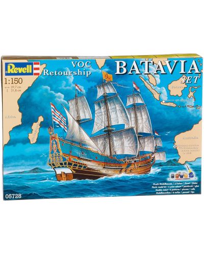 Сглобяем модел на кораб Revell - Batavia (05728) - 1
