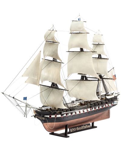 Сглобяем модел на кораб Revell - U.S.S. Constitution (05472)
