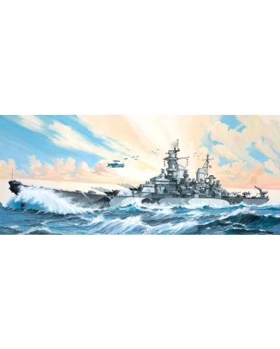 Сглобяем модел на военен кораб Revell - Battleship USS MISSOURI (05092) - 2