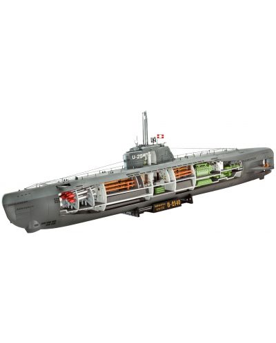 Сглобяем модел на подводница Revell - U-Boat Typе XXI (05078) - 1