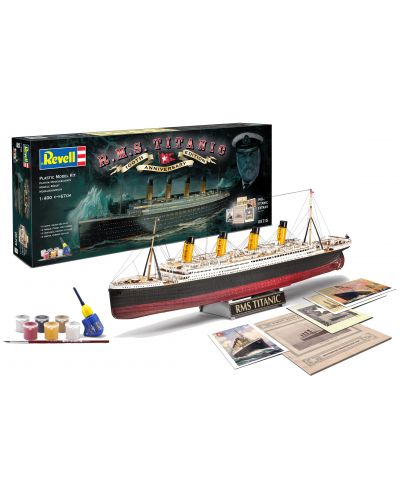 Сглобяем модел на пътнически кораб Revell - R.M.S. Titanic, 100th anniversary edition (05715) - 1