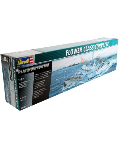 Сглобяем модел на военен кораб Revell - FLOWER CLASS CORVETTE Platinum Edition (05112) - 2