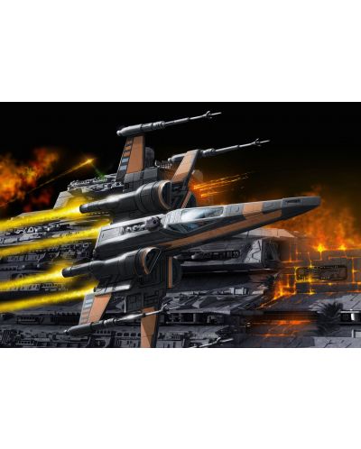 Сглобяем модел на космически кораб Revell Star Wars: Episode VII  - Build & Play Poeґs X-Wing Fighter (06750) - 2