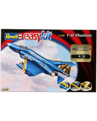 Сглобяем модел на изтребител Revell Easykit - F-4F Phantom (06643) - 4