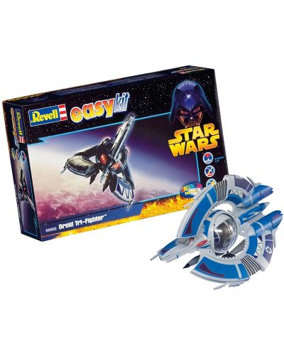 Сглобяем модел на космически кораб Revell Easykit STAR WARS - Droid Tri-Fighter (06652)