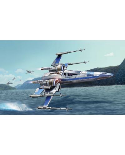 Сглобяем модел на космически кораб Revell Star Wars: Episode VII - Resistance X-Wing Fighter (06696) - 2