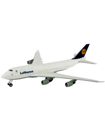 Сглобяем модел на самолет Revell Easykit - Boeing 747-400 Lufthansa (06641) - 1