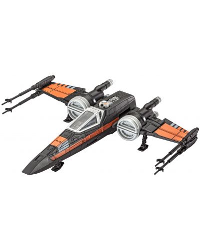 Сглобяем модел на космически кораб Revell Star Wars: Episode VII  - Build & Play Poeґs X-Wing Fighter (06750) - 1
