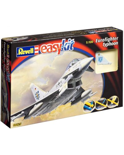 Сглобяем модел на изтребител Revell Easykit - Eurofighter (06625) - 2