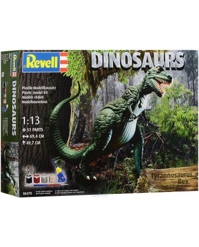 Сглобяем модел на динозавър Revell - Tyrannosaurus Rex (06470) - 3