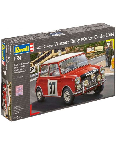 Сглобяем модел на автомобил Revell - Mini Cooper Rallye (Winner Monte Carlo 1964) (07064) - 3