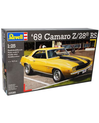 Сглобяем модел на автомобил Revell - '69 Camaro Z/28 RS (07081) - 3