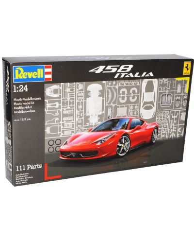 Сглобяем модел на автомобил Revell - Ferrari 458 Italia (07141) - 5