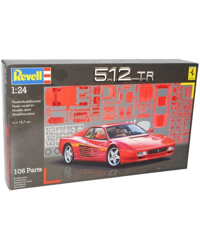 Сглобяем модел на автомобил Revell - Ferrari 512 TR (07084) - 5