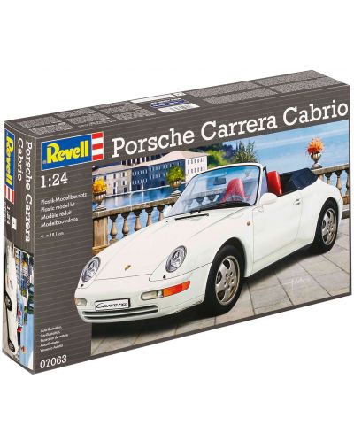 Сглобяем модел на автомобил Revell - Porsche 911 Carrera Cabrio (07063) - 3