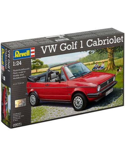 Сглобяем модел на автомобил Revell - VW Golf 1 Cabrio (07071) - 4
