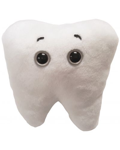 Плюшена фигура Giant Microbes Adult: Зъб (Tooth) - 1
