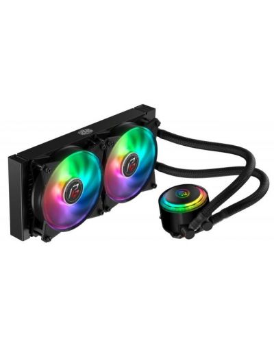 Воден охладител Cooler Master - MasterLiquid ML240R ARGB, 2x 120 mm