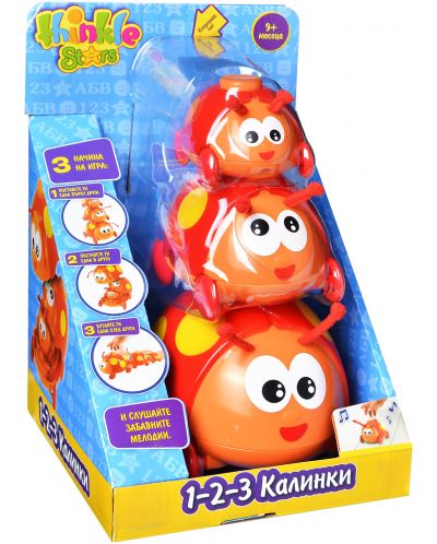 Музикална играчка Thinkle Stars - 1-2-3 Калинки