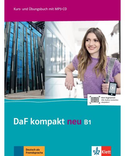 DaF kompakt neu B1 Kurs- und Ubungsbuch + MP3-CD - 1