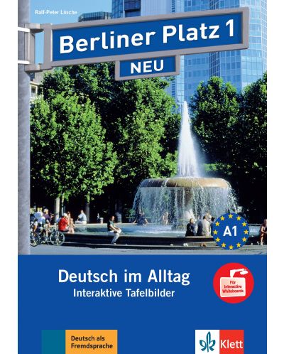 Berliner Platz Neu 1: Tafelbilder auf CD-ROM / Немски език - ниво А1: Интерактивни упражнения за дигитална дъска на CD-ROM - 1